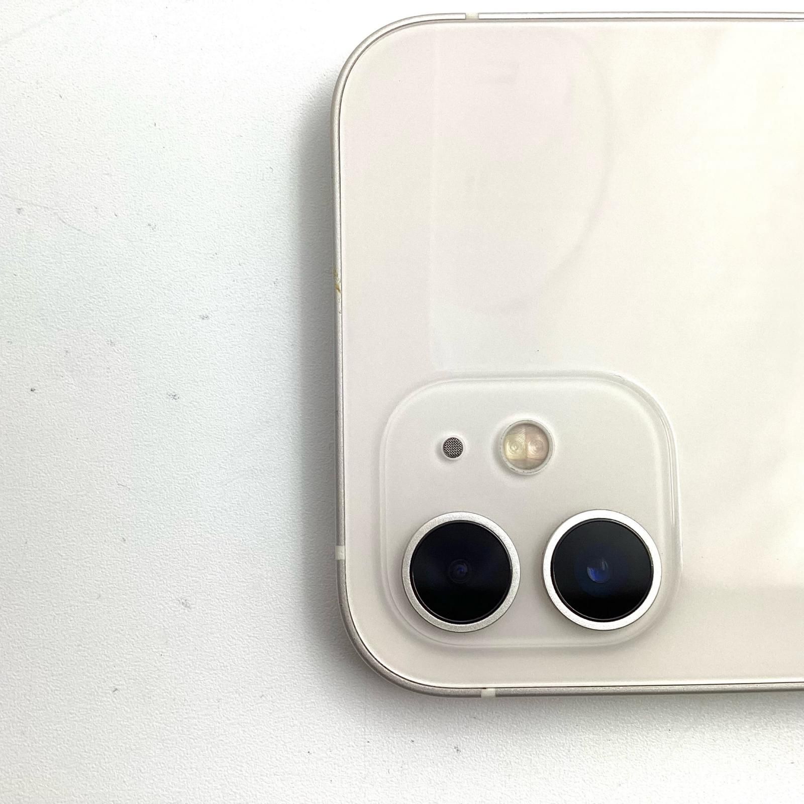  iPhone 12 128 GB ホワイト SIMフリー 80 スマートフォン本体 スマートフォン 携帯電話