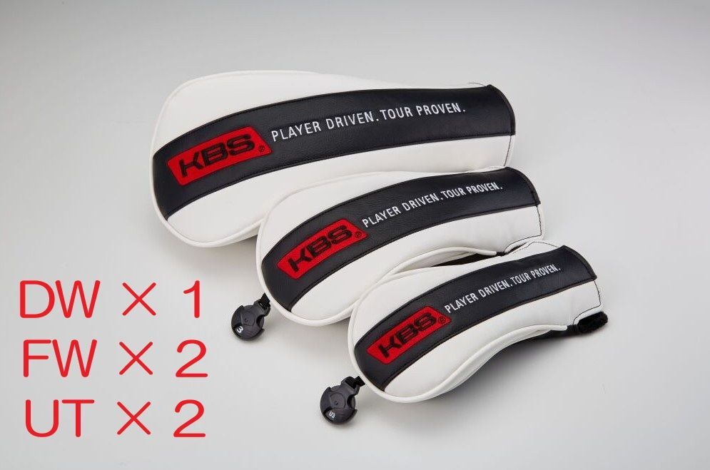 KBS ヘッドカバーセット DW用 １ FW用 2 UT用