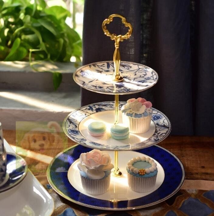 食器 ケーキスタンドプレート 3段セット プレート アフタヌーンティー フルーツ トレー 皿