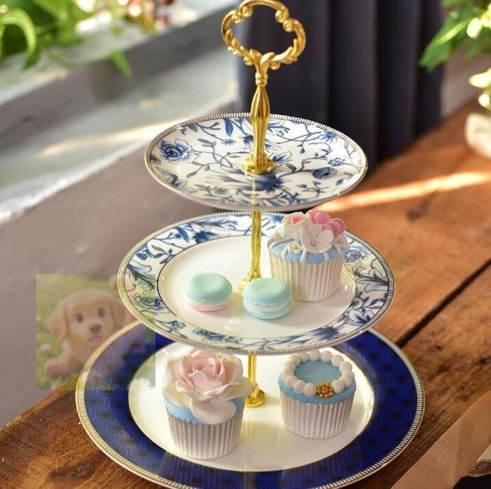 食器 ケーキスタンドプレート 3段セット プレート アフタヌーンティー フルーツ トレー 皿