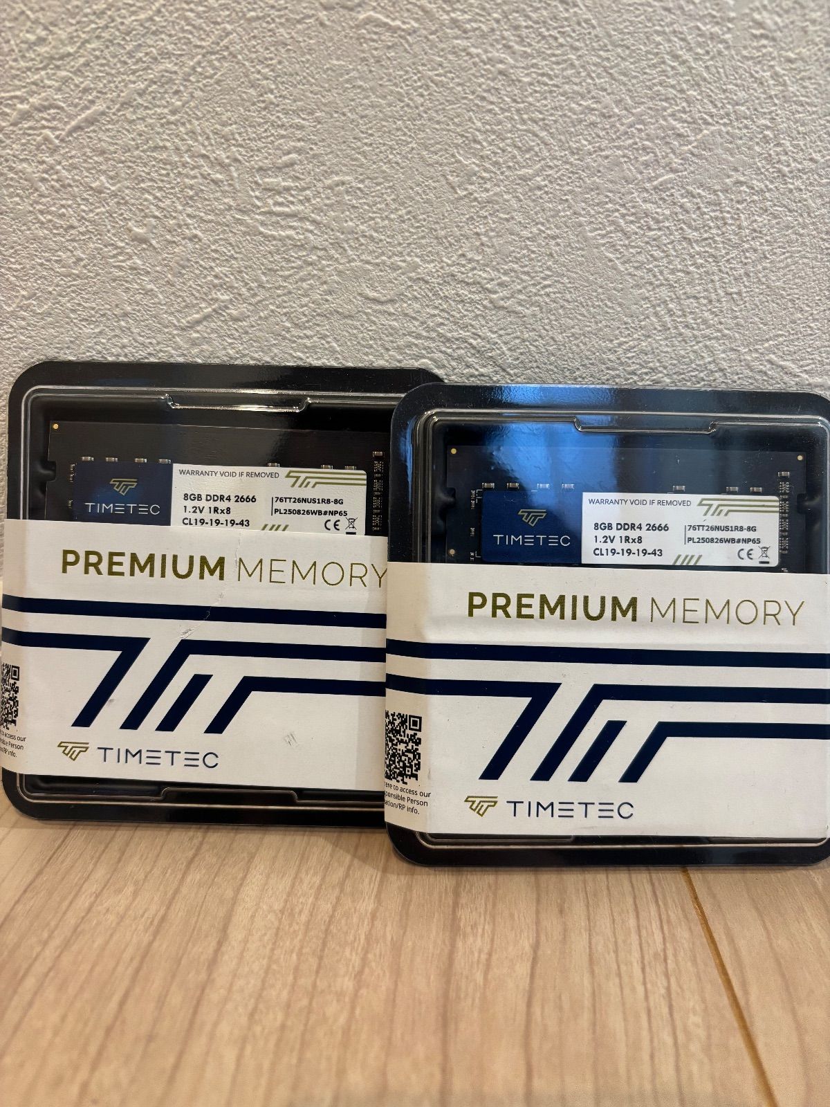 Timetec 32 GB KIT 4 x 8 ノートPC用メモリ 2666 MHz DDR PC 21300