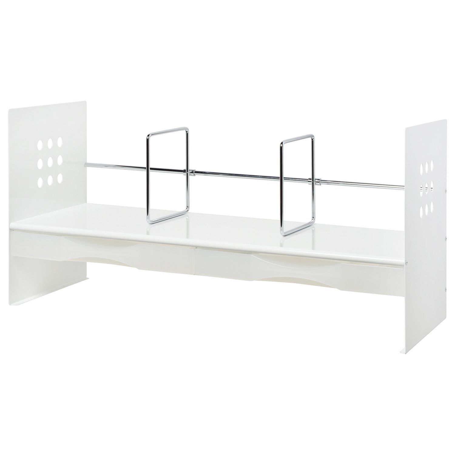 数量 89 265 ホワイト 間口65 cm 引き出し付 H型 ブックスタンド 机上台 プラス