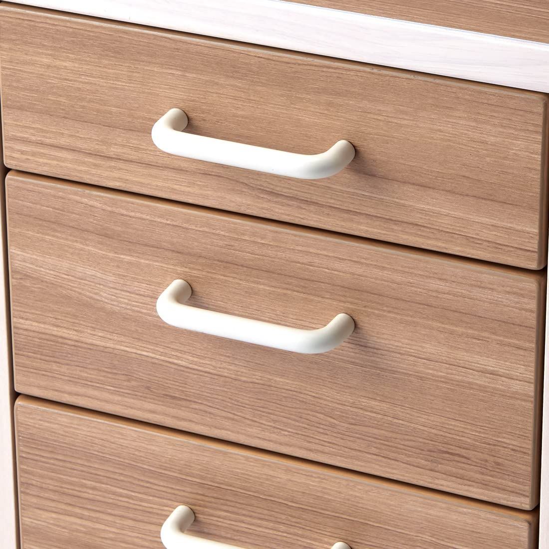 【送料込/新品未使用】ワゴン　ナチュラル　オシャレ 数量限定】ナチュラルオーク サイズ:W422×D453×H585mm 収納