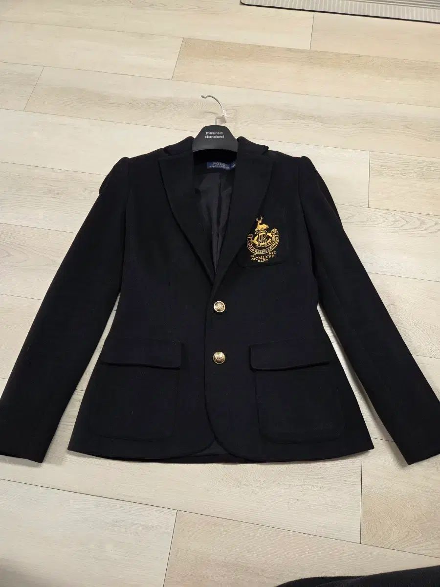 POLO RALPH LAUREN ポロラルフローレン ブラック ブレーザー ゴールド ジャケット