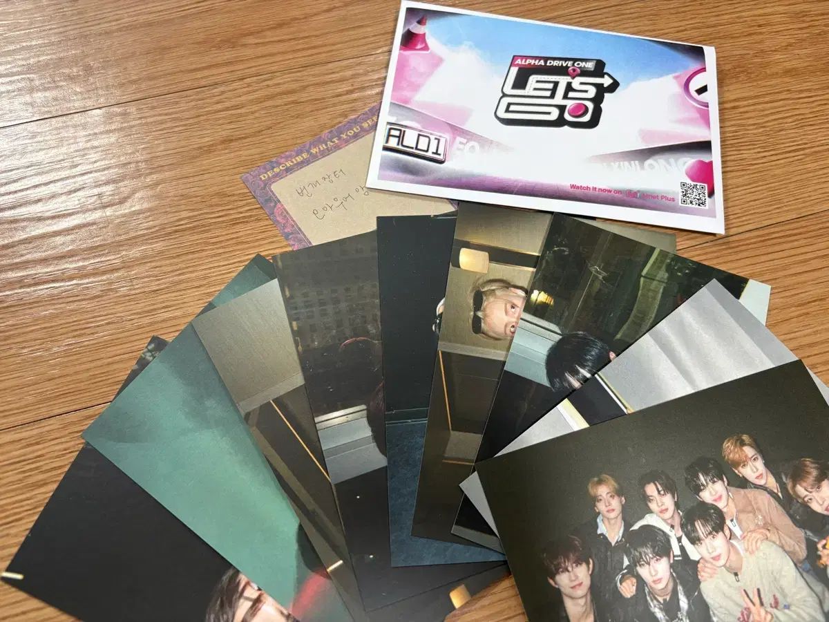 アルファドライヴONEデビューショーはがきフルセット