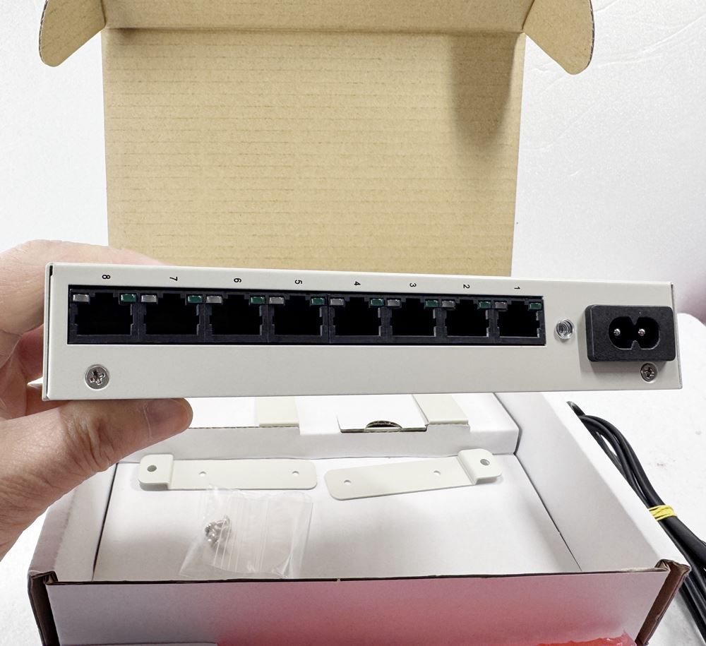 HY】【美品】Abaniact アバニアクト Gigabit HUB 8ポートタイプ AH