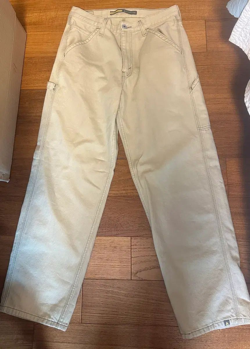 リーバイス シルバータブ カーペンター バギーパンツ ベージュ 30