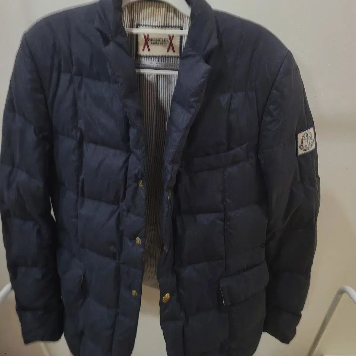 MONCLER モンクレール ガンマブルー ダウン ジャケット