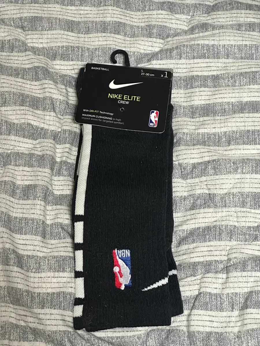 L NIKE エリート NBA クルー ソックス 靴下 ドライフィット バスケット