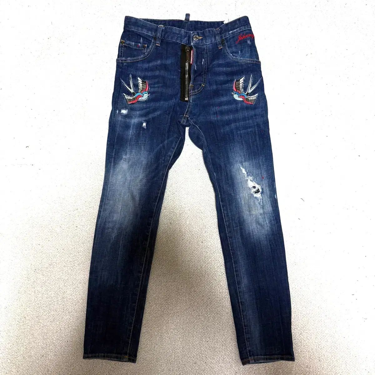 28 29 ディースクエアード2 スケータージーン デニムパンツ 44