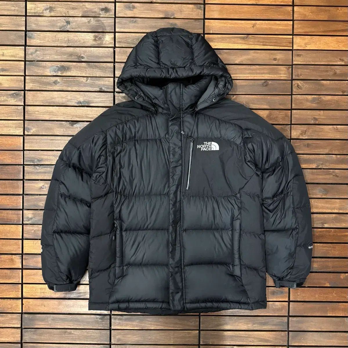 L THE NORTH FACE 700 ハイベント グースダウン ブラック ダウン