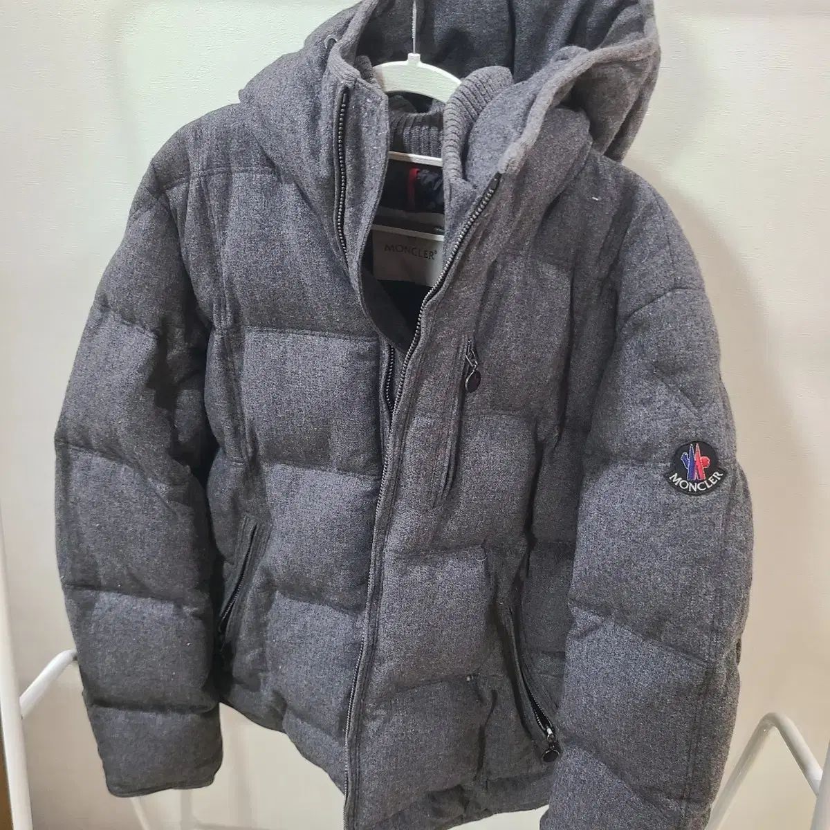 サイズ4 モンクレール ウール ダウン