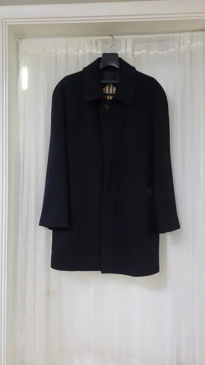 ダックス ブラック カシミア ブレンディング コート