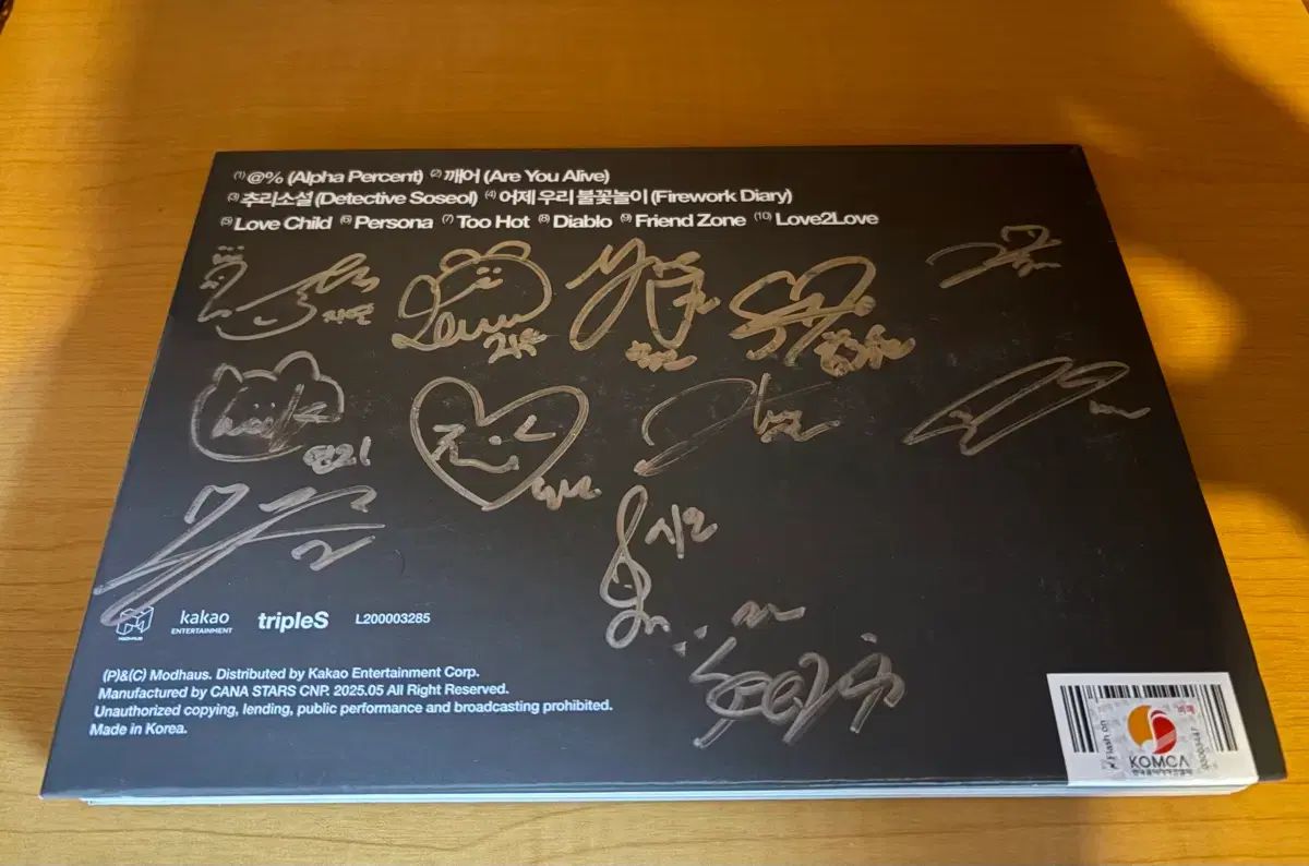 tripleS トリプルエス アセンブル25 サイン入り アルバム 非売品 Objekt