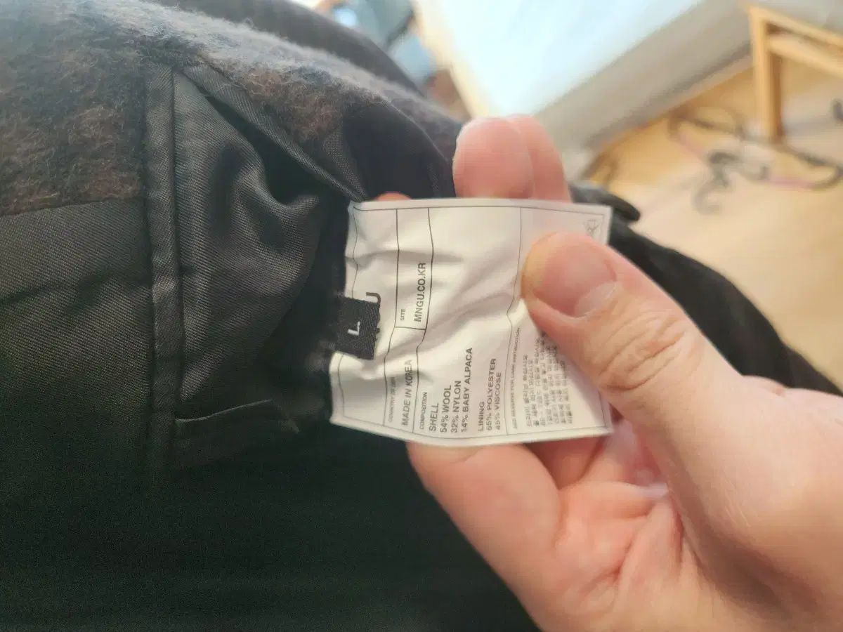 mngu 20 fw ダブル ブレスト コート チェック L チェスターコート ジャケット アウター メンズ