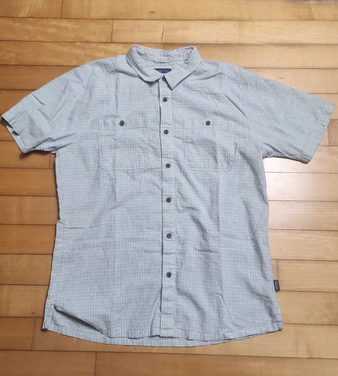 パタゴニア ヘンプ CHECK 半袖 シャツ