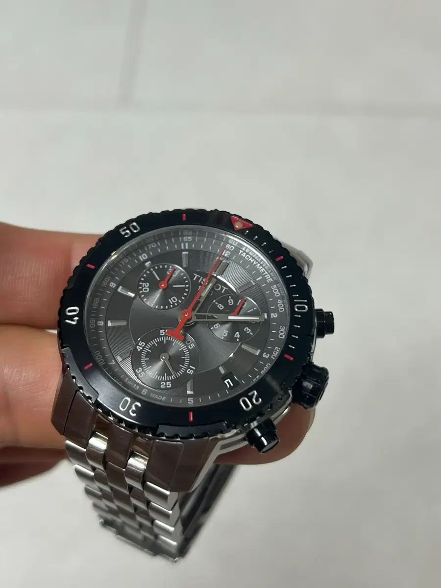  ティソ PRS 200 クロノ クオーツ フルセット 腕時計(クォーツ) 腕時計(アナログ)