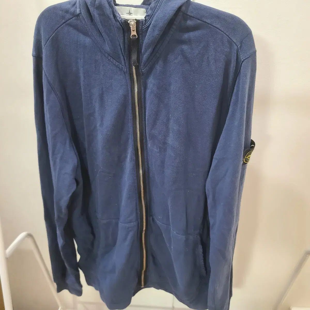 XL ストーンアイランド フードジップアップ