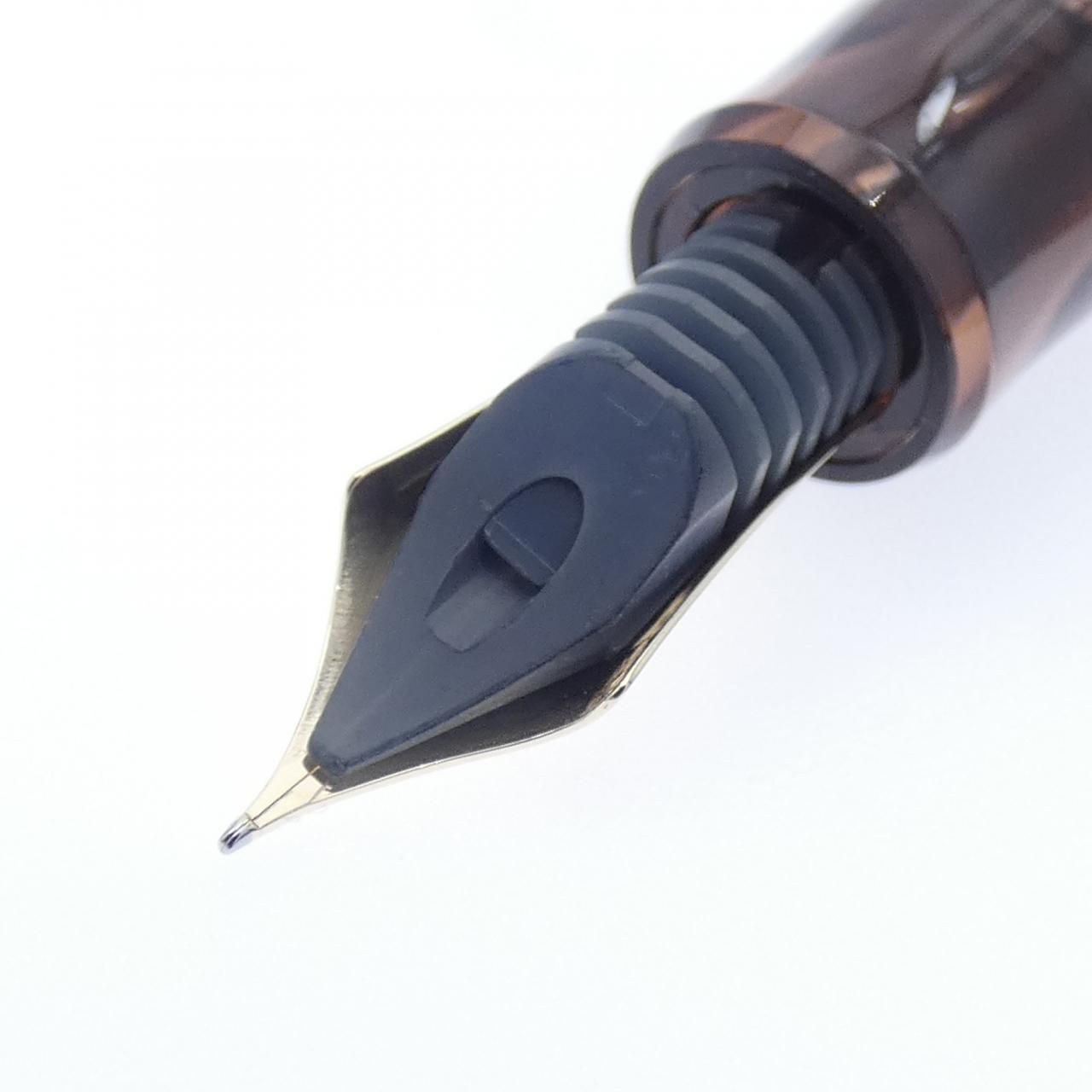  パイロット カスタム74クリアブラウン 万年筆 その他 筆記具