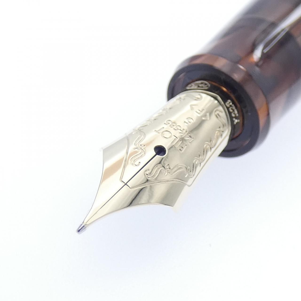 パイロット カスタム74クリアブラウン