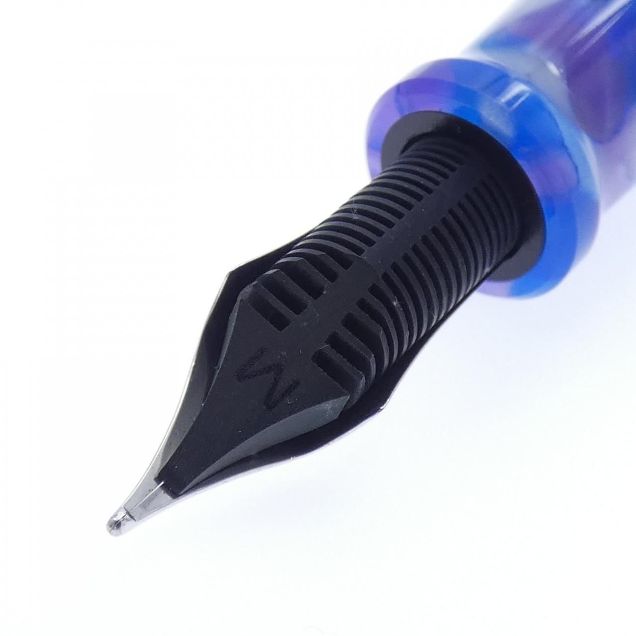 カレイドスコーピオルーチェブルー 万年筆