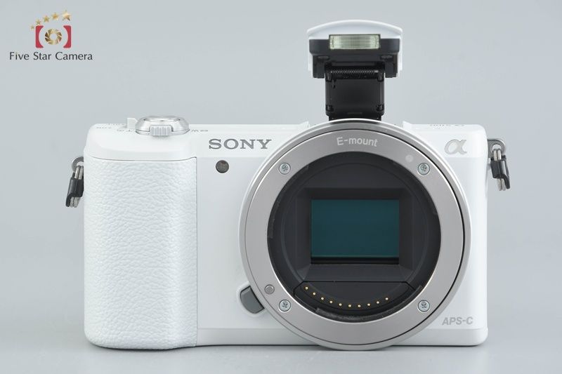 SONY ソニー α5100 ILCE 5100 ダブルズームレンズキット ホワイト ミラーレスカメラ
