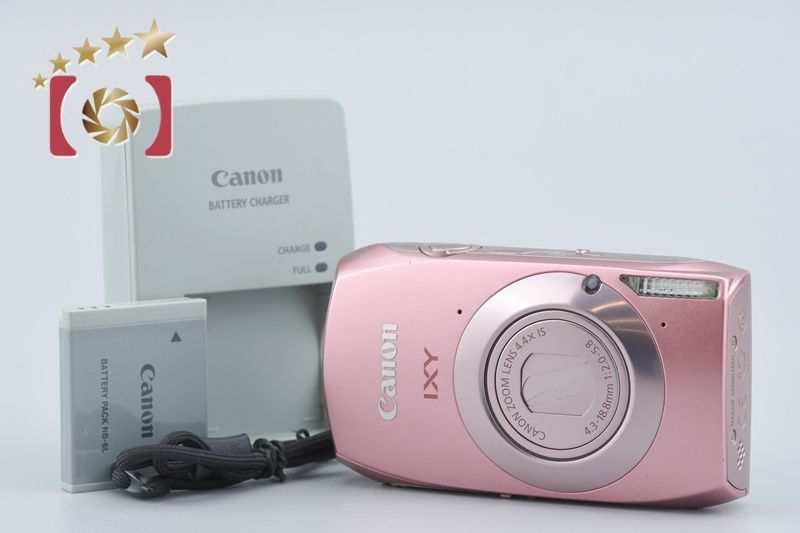 Canon キヤノン 【中古】Canon キヤノン IXY 32S ピンク コンパクト