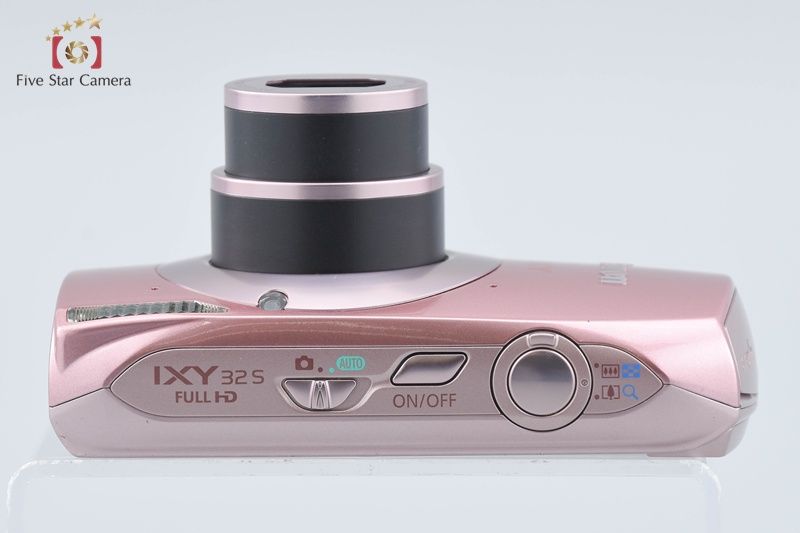 Canon キヤノン 【中古】Canon キヤノン IXY 32S ピンク コンパクト