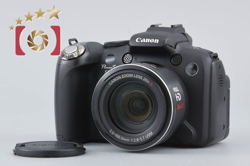 Canon キヤノン 【中古】Canon キヤノン PowerShot SX1 IS ブラック