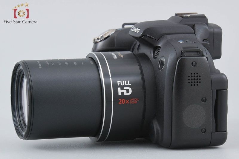 Canon キヤノン 【中古】Canon キヤノン PowerShot SX1 IS ブラック