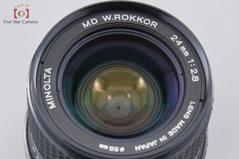 MINOLTA ミノルタ MD W ROKKOR 24 mm f 2 8 単焦点レンズ