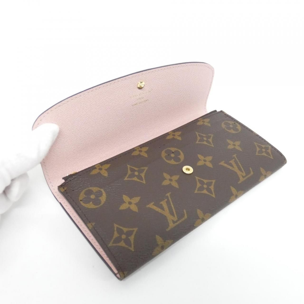 ルイヴィトン モノグラム ポルトフォイユ エミリー M61289 財布 - メルカリ