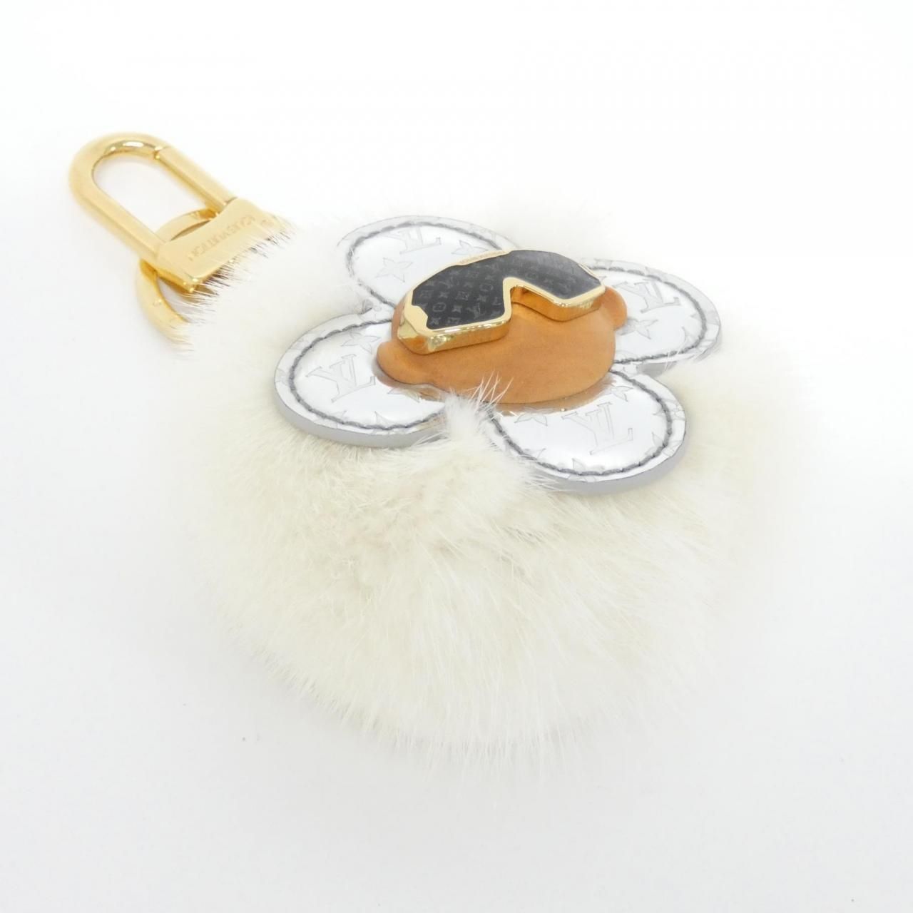  ルイヴィトン ポルト クレ スノー M 00554 キーリング キーホルダー キーリング 小物