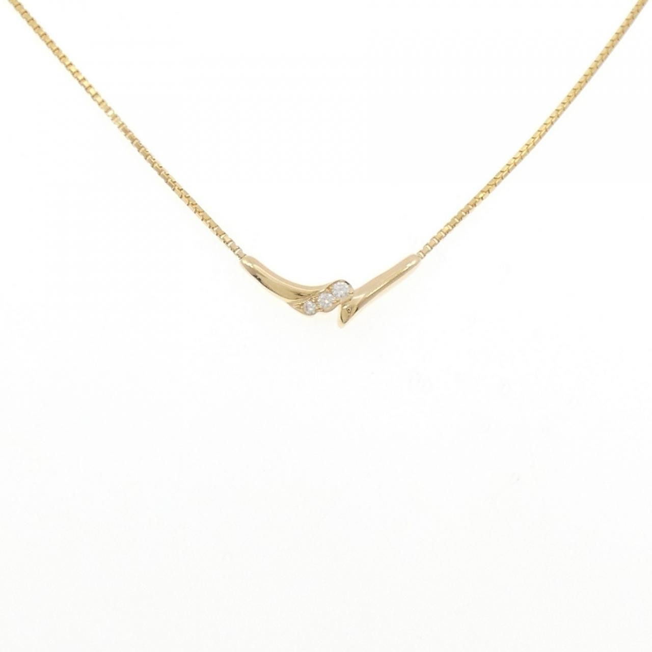 ポーラ ダイヤモンド ネックレス 0 09 CT