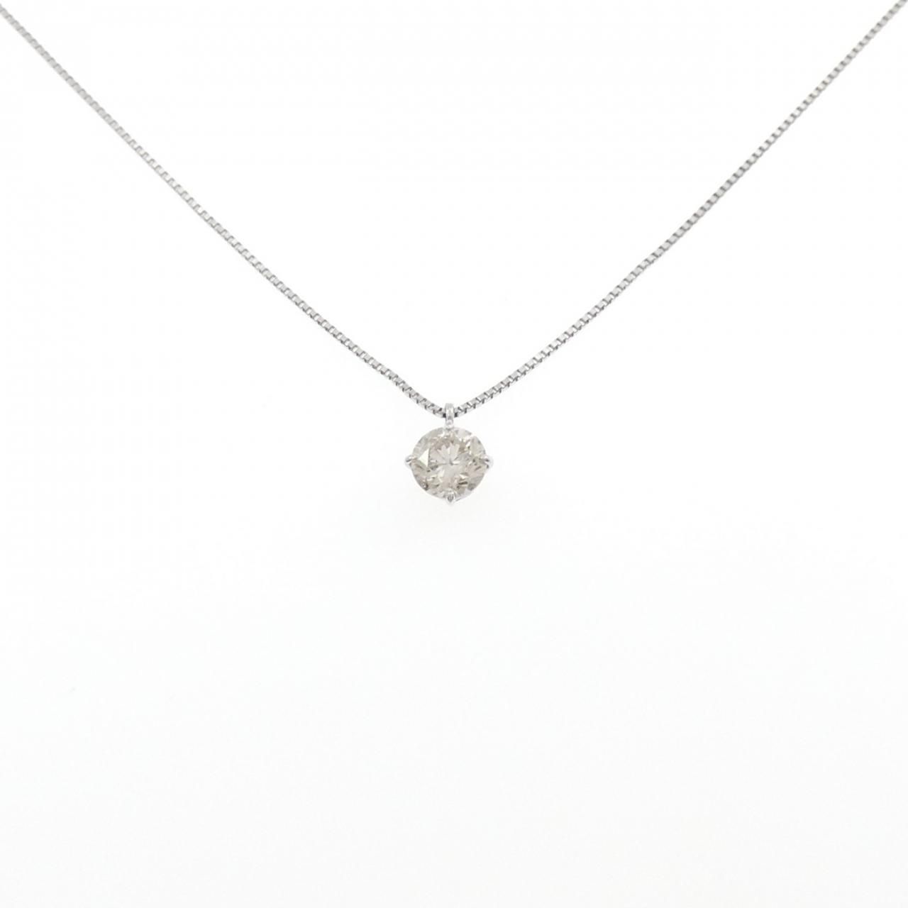 PT 950 850 ソリティア ダイヤモンド ネックレス 1 060 CT