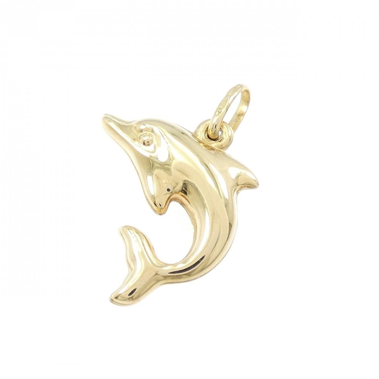 ウノアエレ 750 YG ドルフィン ペンダント