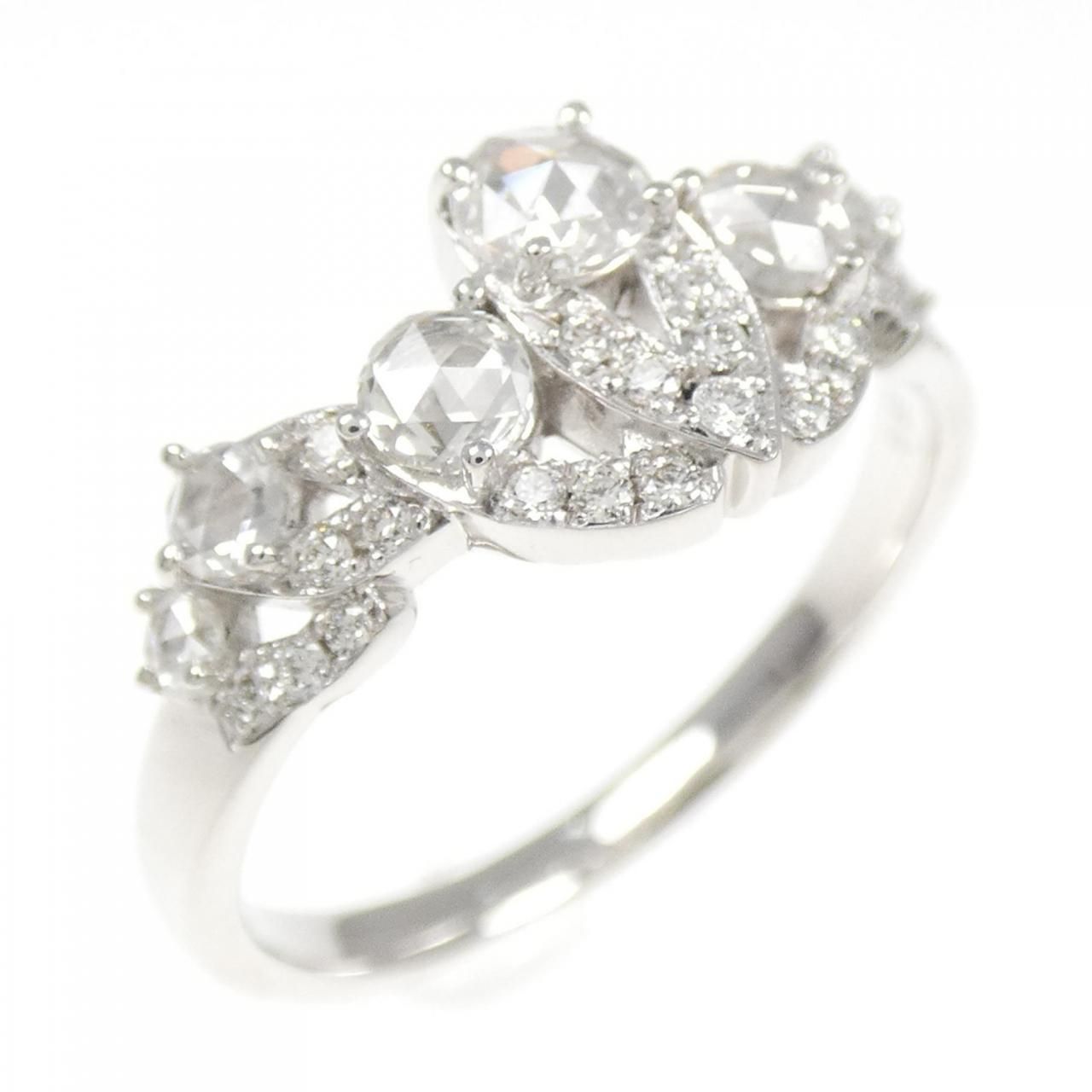 K 18 WG ダイヤモンド リング 0 59 CT