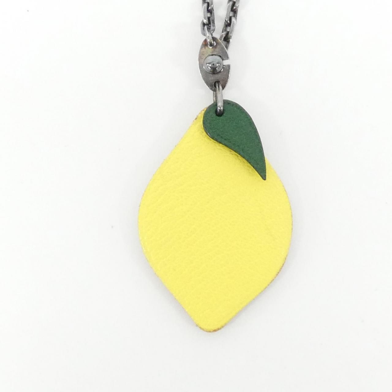 エルメス CITRON フルーツ ポルト クレ キーホルダー