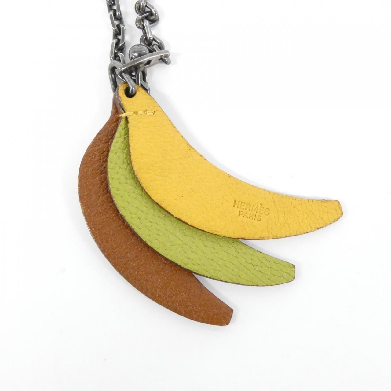 【楠本質店/元住吉】HERMES/エルメス　キーホルダー　バナナ　箱付【中古】 エルメス BANANA フルーツ ポルト クレ 010545G キーホルダー - メルカリ