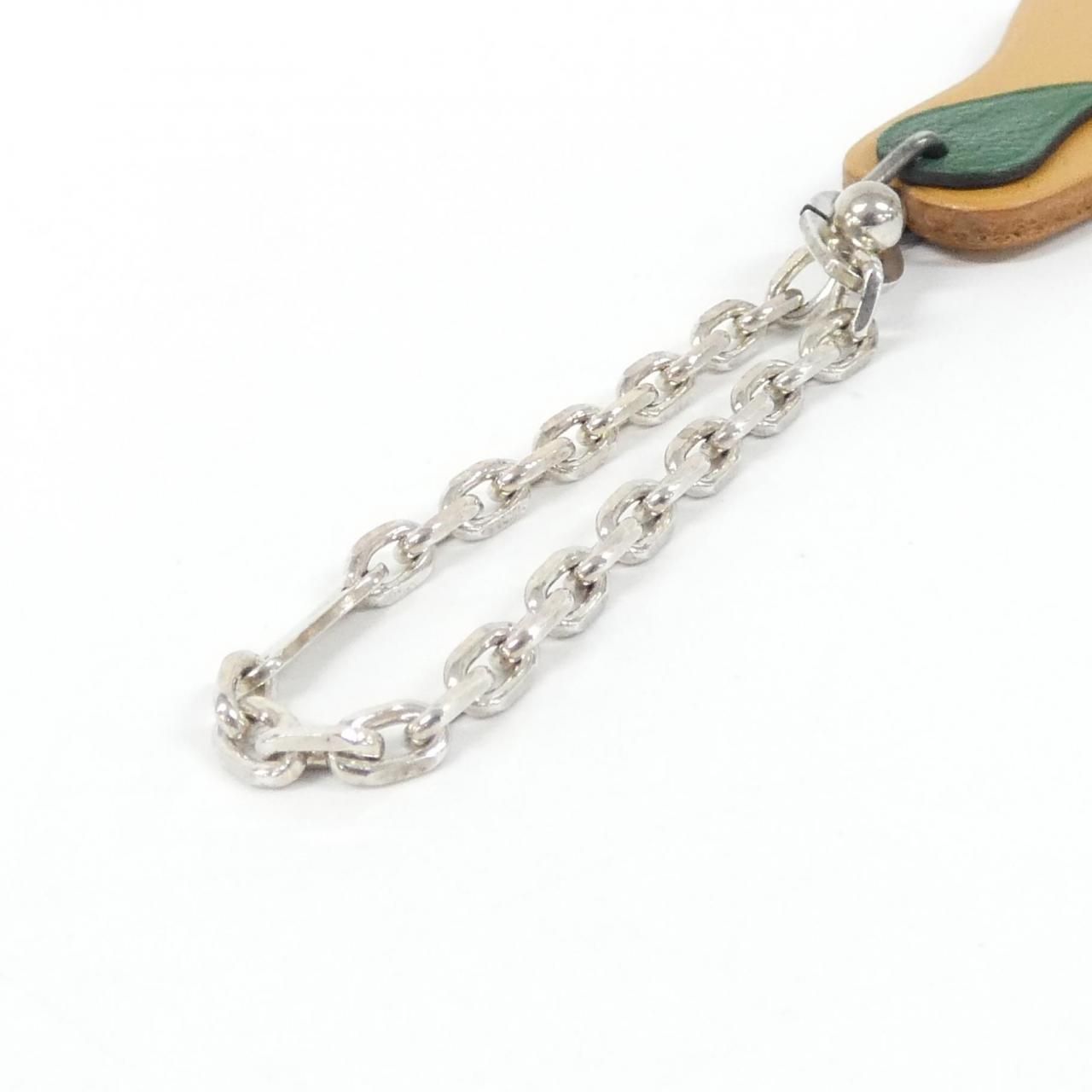  エルメス POIRE フルーツ ポルト クレ キーホルダー キーホルダー キーリング 小物