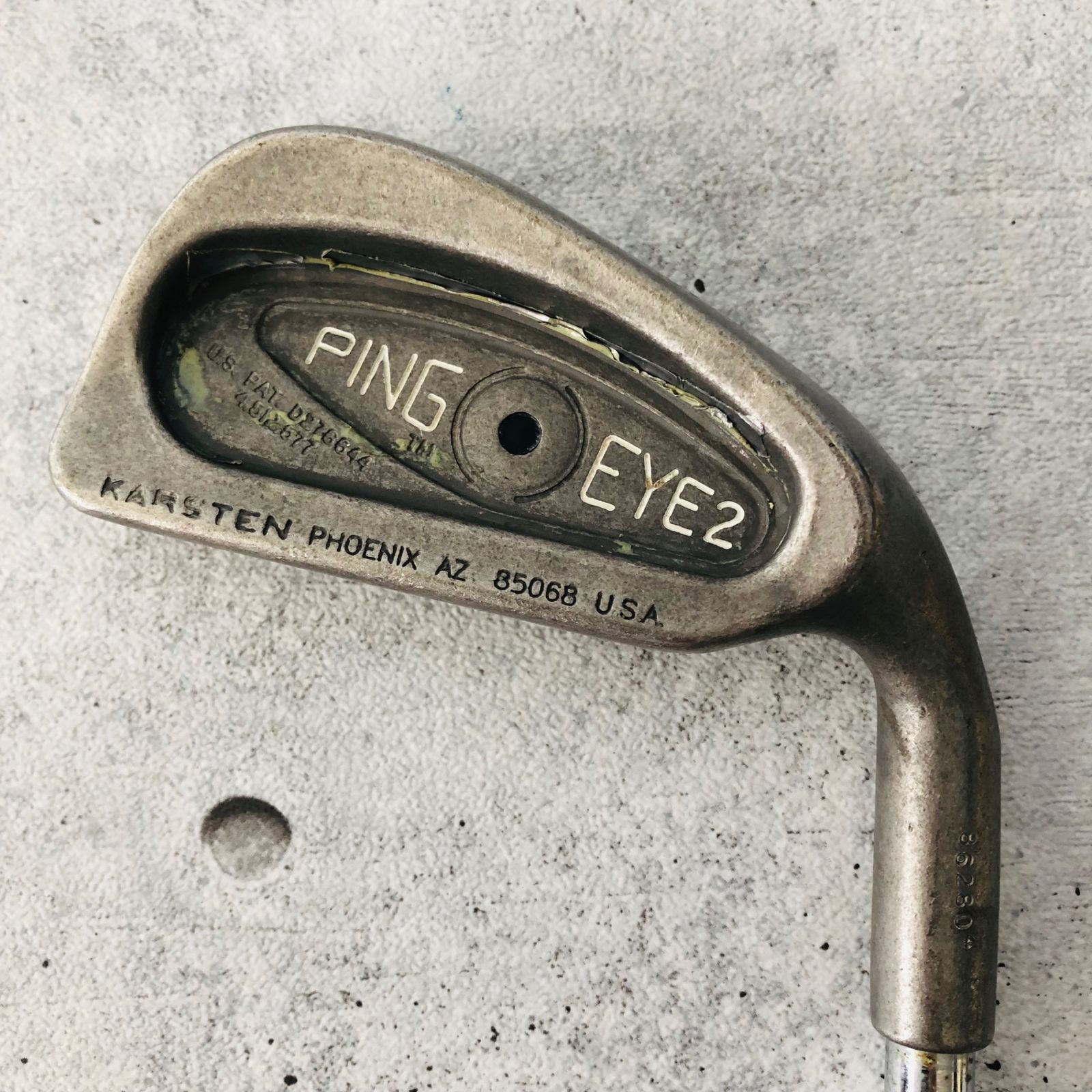 PING ピン EYE2 アイ2 1番 1i 黒ドット ロングアイアン アイアンメンズ