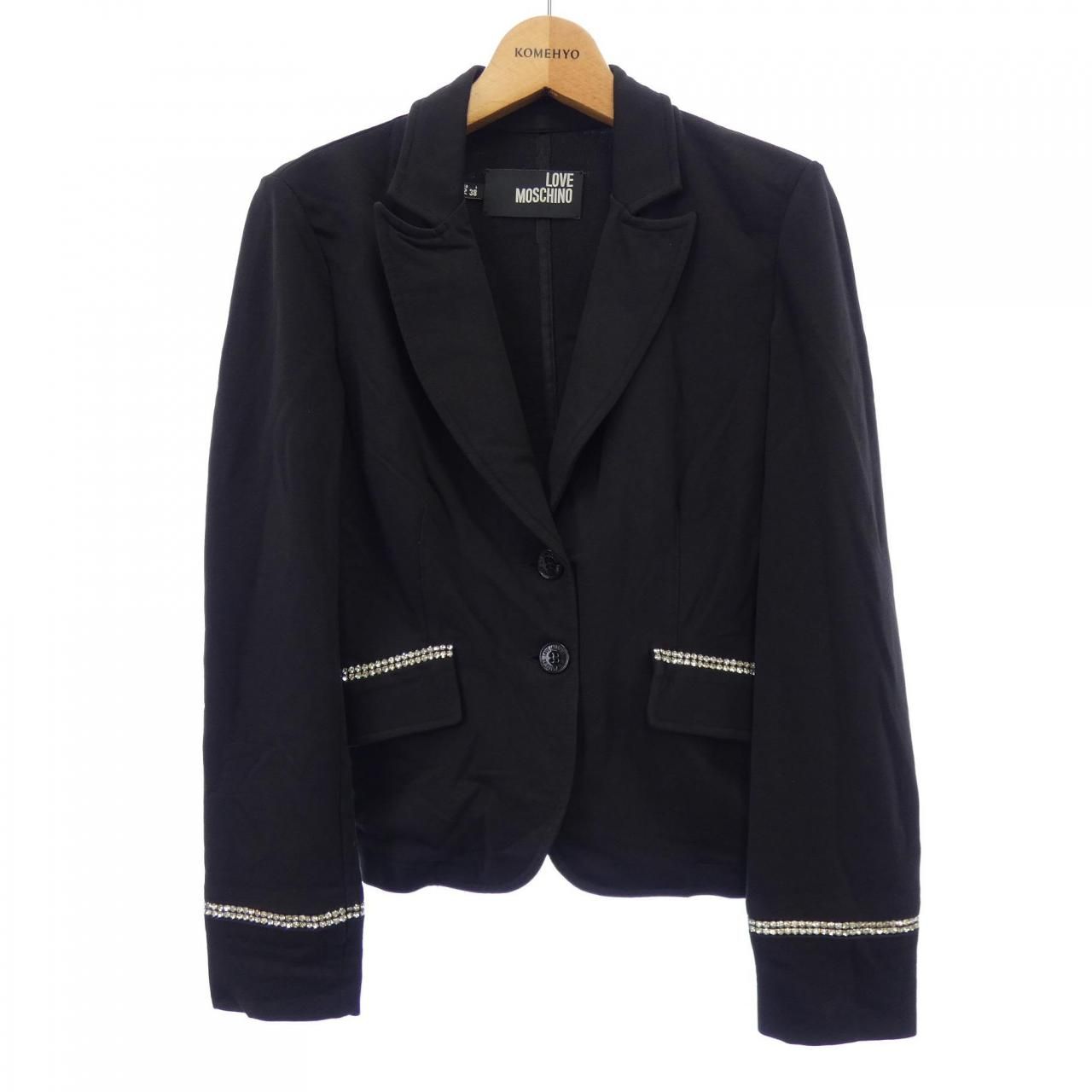 LOVE MOSCHINO ラブ モスキーノ スリーブレスジャケット ラブモスキーノ LOVE MOSCHINO ジャケット - メルカリ