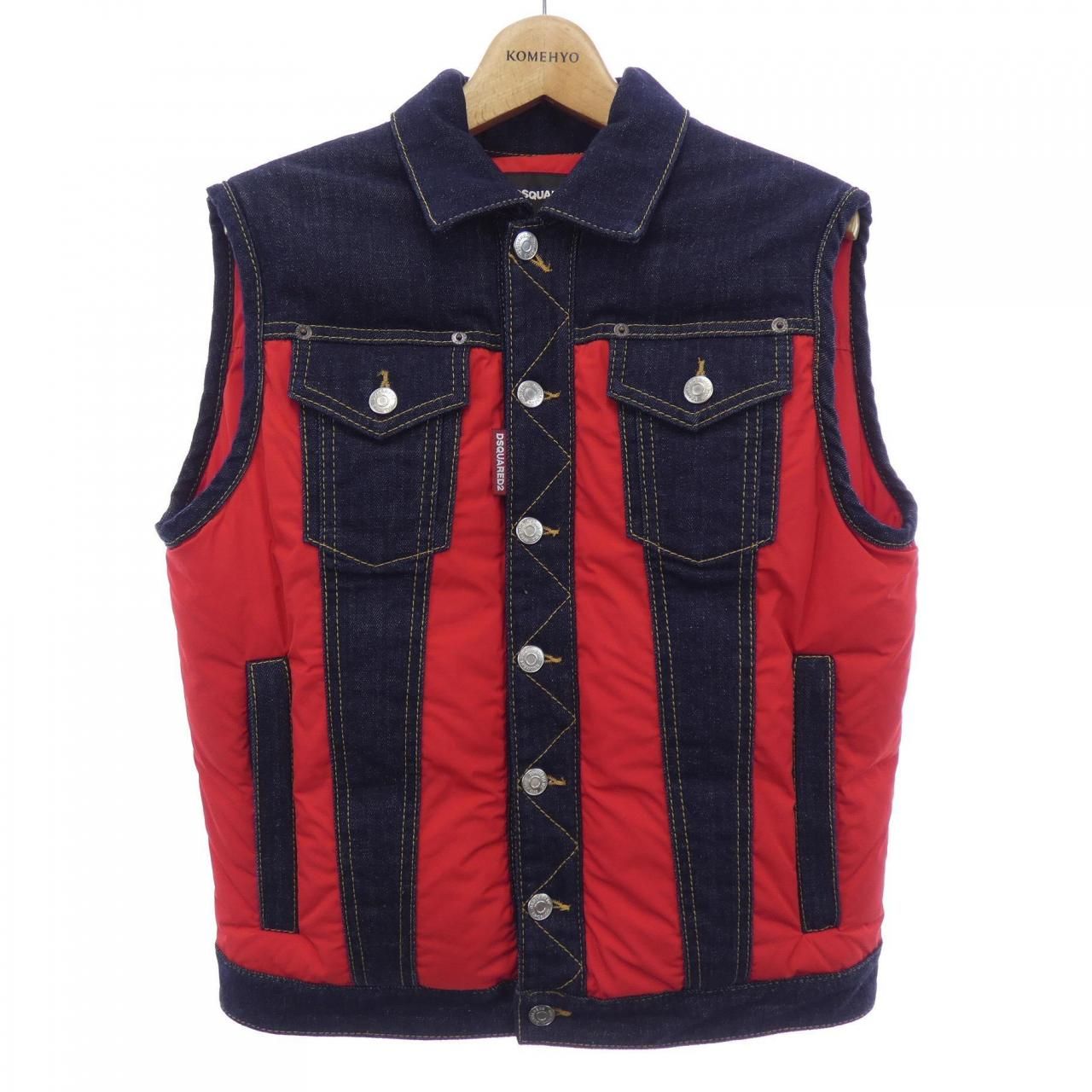 ディースクエアード DSQUARED2 ダウンベスト - メルカリ