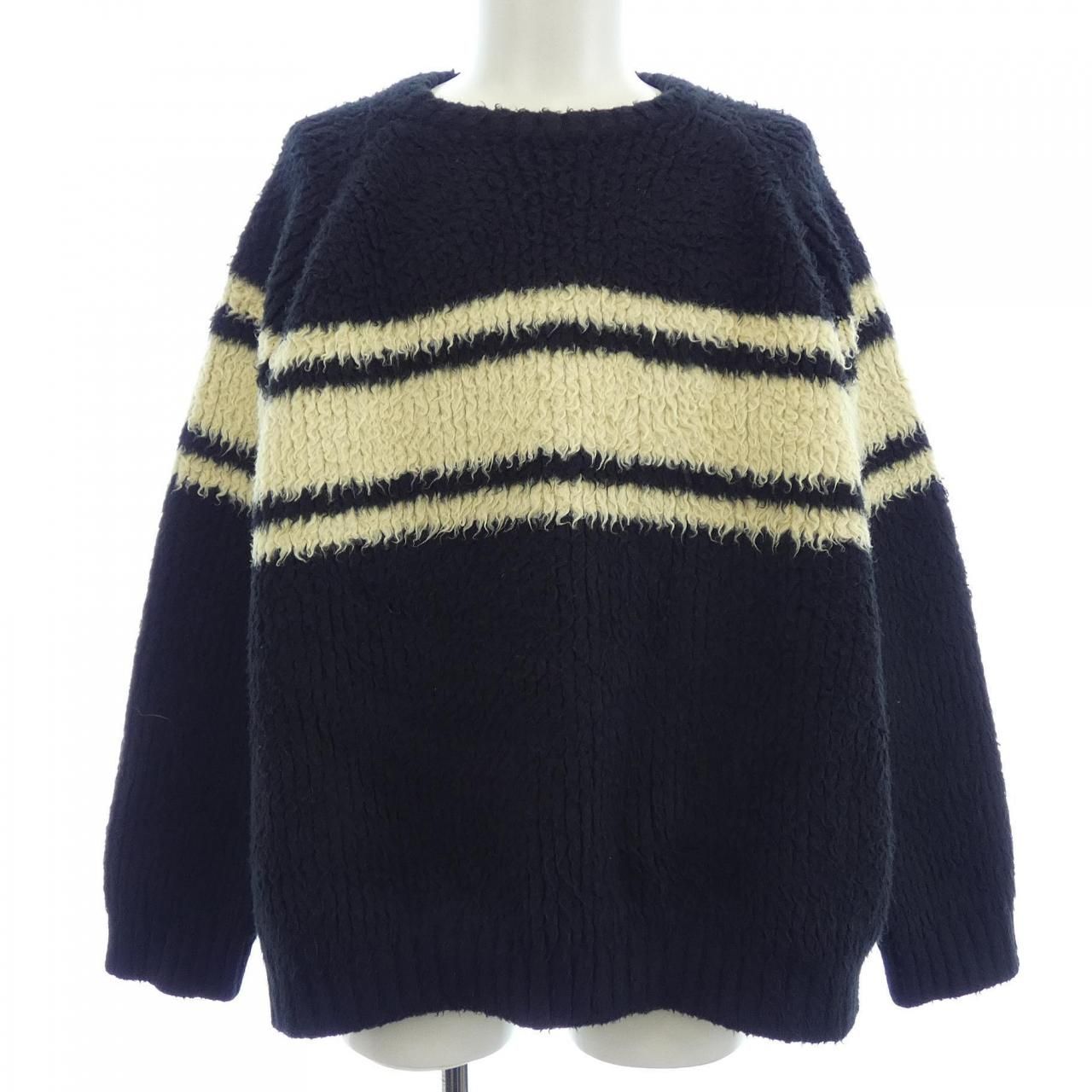 セリーヌ CELINE オーバーサイズブラッシュドコットンセーター ニット