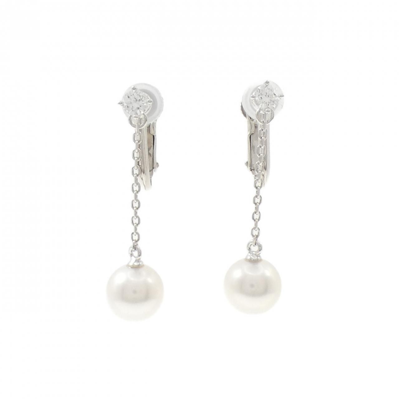 タサキ アコヤパール イヤリング 7 6 mm