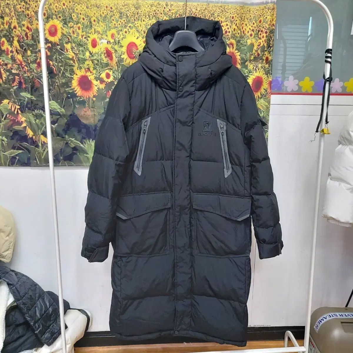 BLACK YAK ブラックヤク グースダウン ダウンジャケット ロング丈 メンズ100 6 a 3