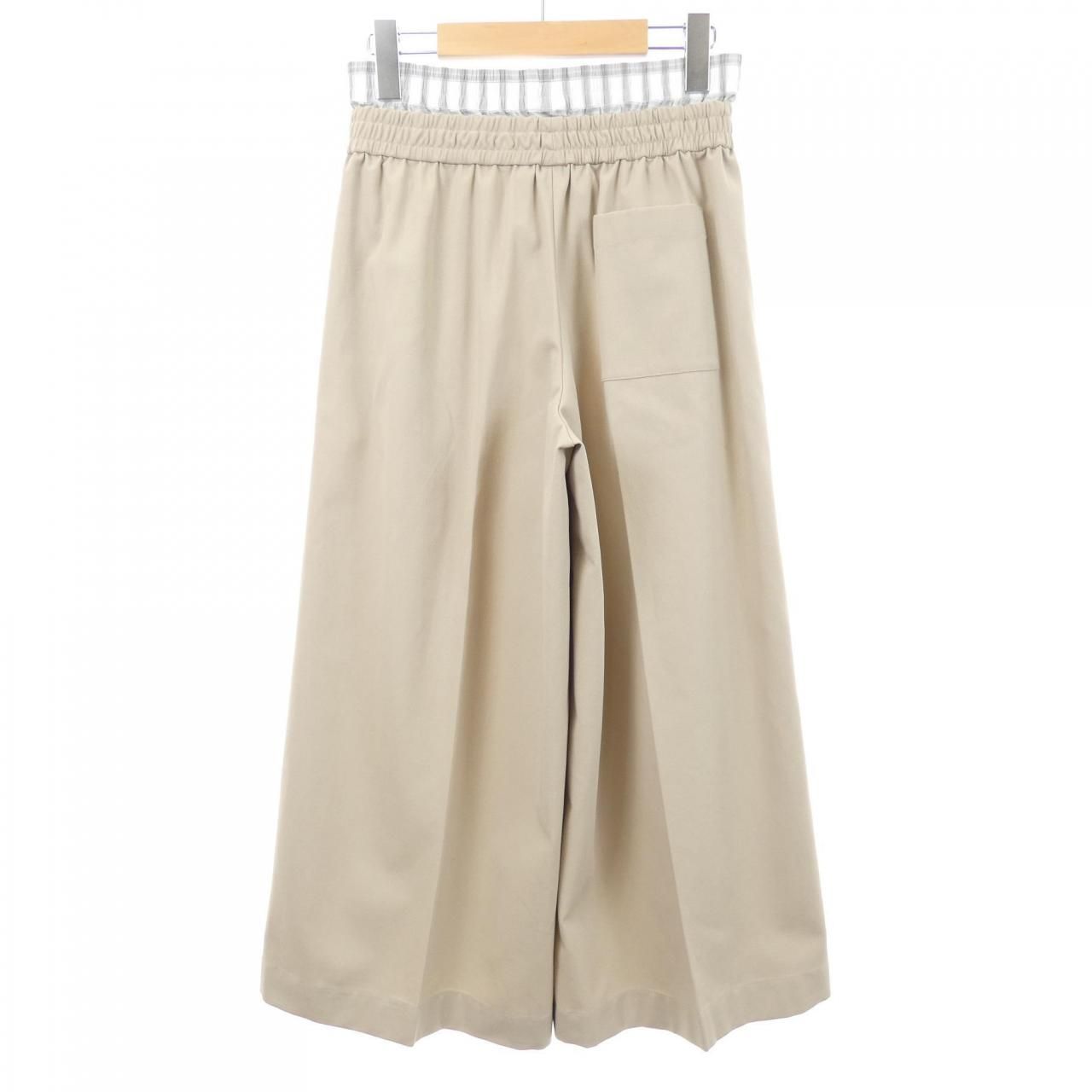 ロエベ LOEWE クロップド チノ パンツ