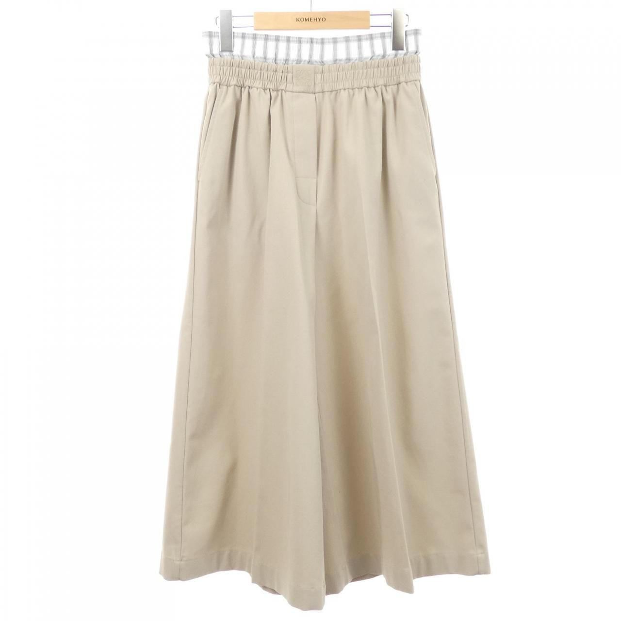 ロエベ LOEWE クロップド チノ パンツ