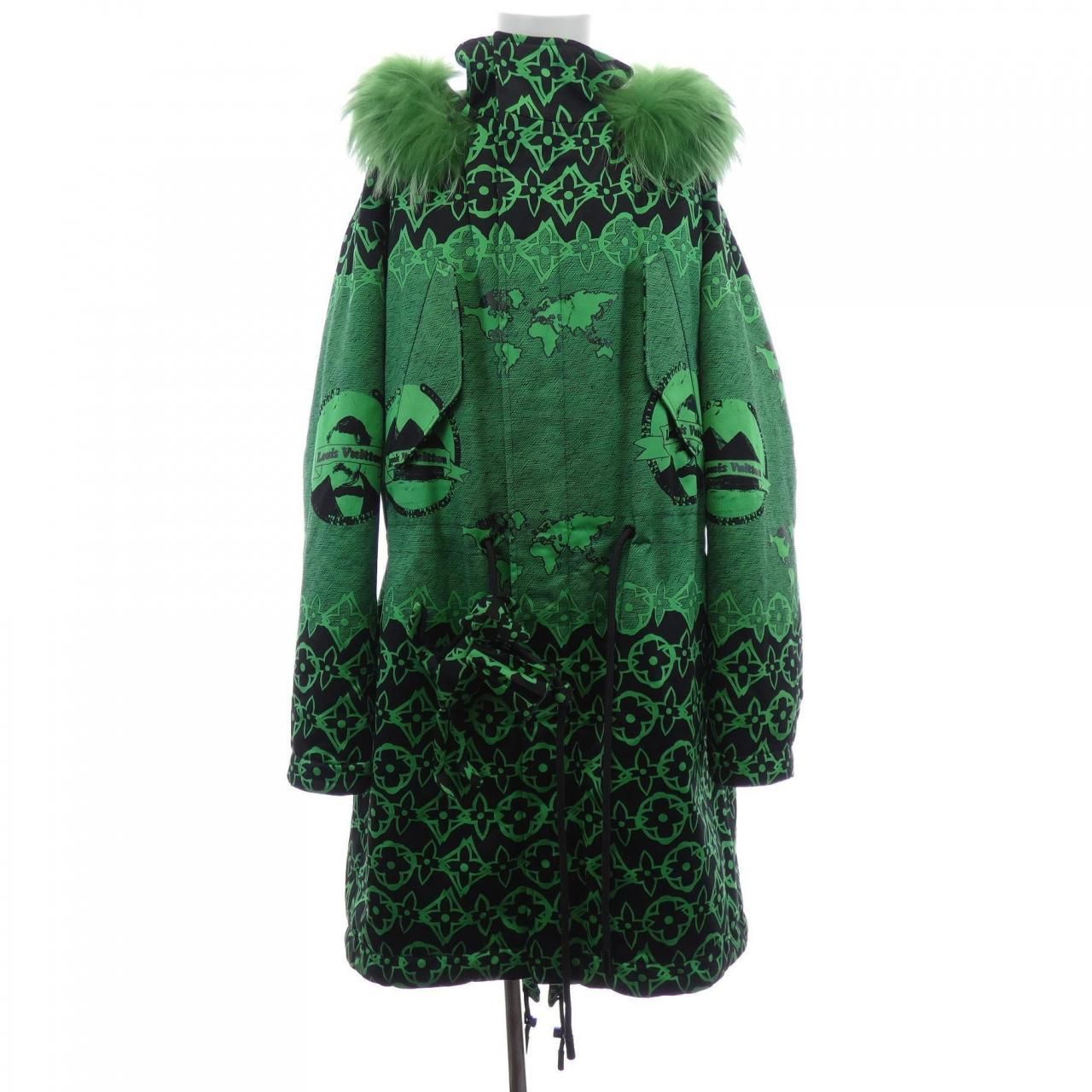 ルイヴィトン LOUIS VUITTON LVワックスフィッシュテールパーカ コート