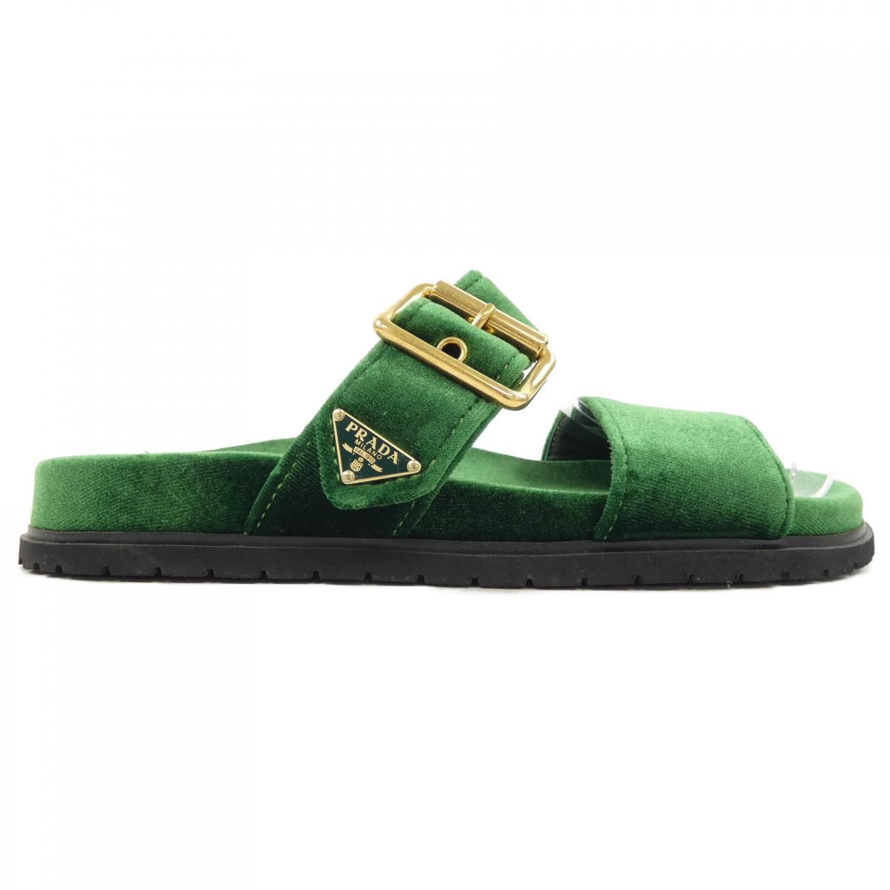 プラダ PRADA トライアングルロゴ スライドサンダル 1 XX 715 サンダル